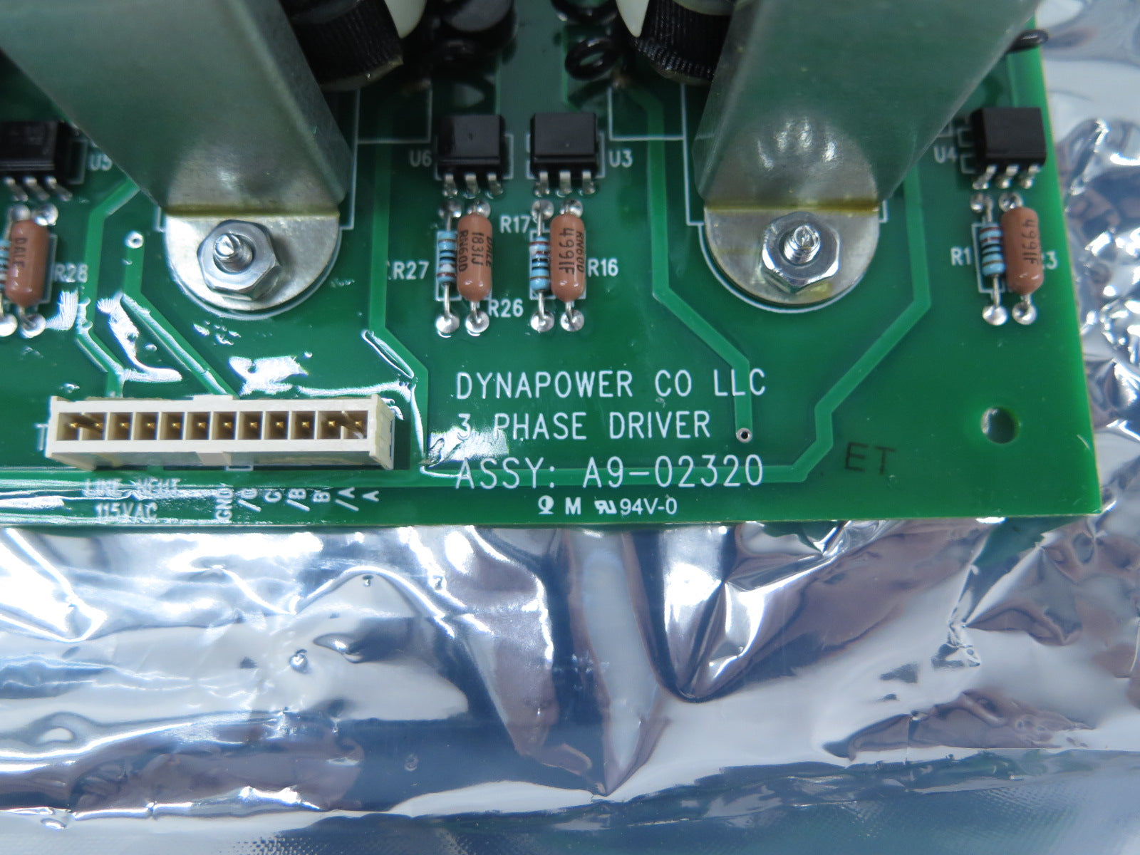 Eaton / Dynapower Co. LLC A9-02320 3 phase Driver Control Board - Advance Operations