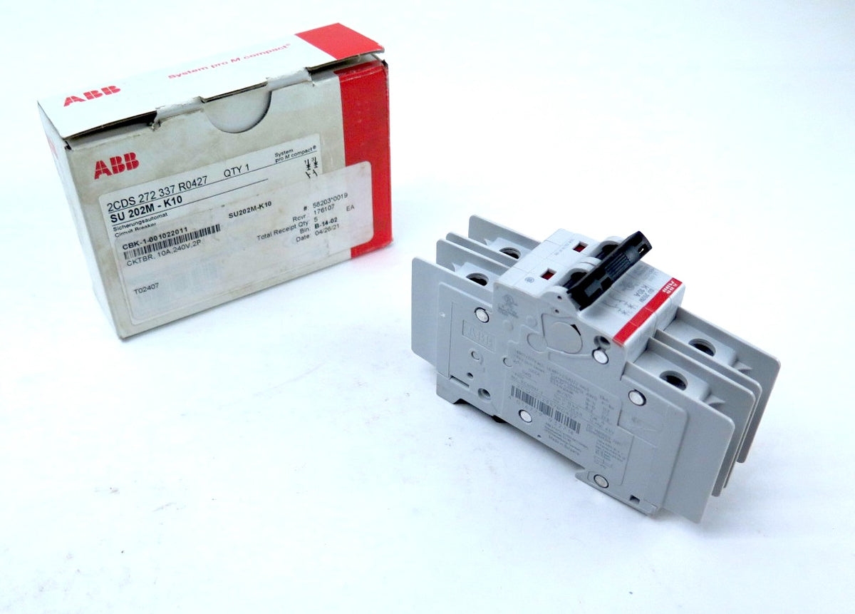 ABB 2CDS 272 337 R0427 Circuit Breaker SU 202M-K10 - Advance Operations