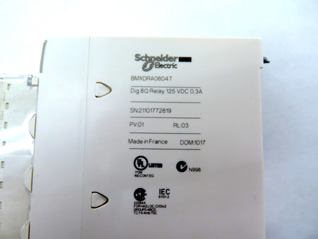 Schneider BMXDRA0804T Digital 80Q Relay 125Vdc 0.3A Module PLC - Advance Operations