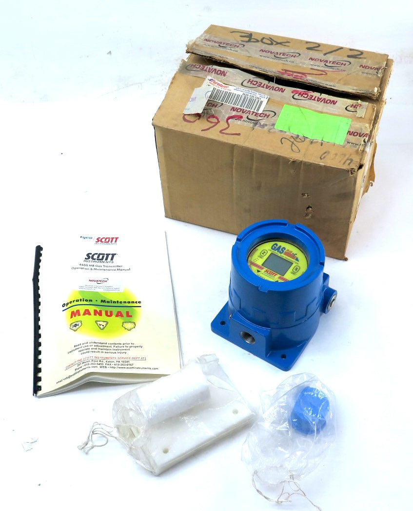 Scott instruments 4600MB Gas Plus Universal Gas Transmitter & O2 Sensor - Advance Operations
