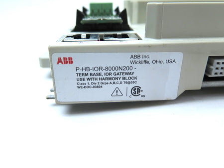 ABB P-HB-IOR-8000N200 Symphony Plus Terminal Base Unit - Advance Operations