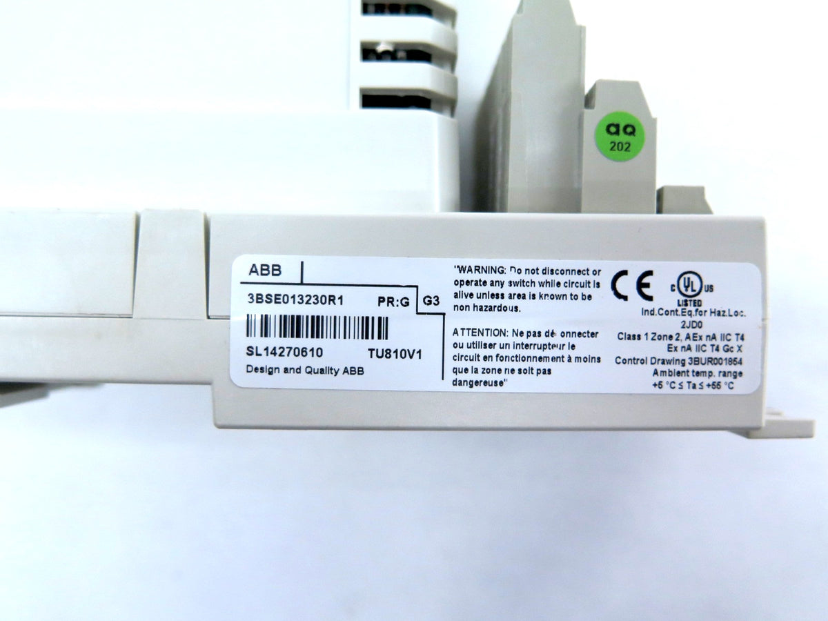 ABB AO820 Analog Output Module & 3BSE013230R1 Base - Advance Operations