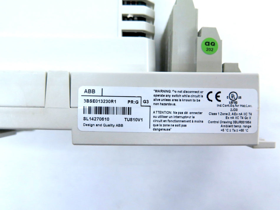 ABB AO820 Analog Output Module & 3BSE013230R1 Base - Advance Operations