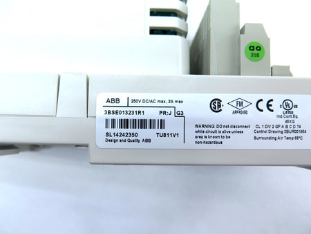 ABB DI820 Digital Input Module 8 Channel & 3BSE013231R1 Base - Advance Operations