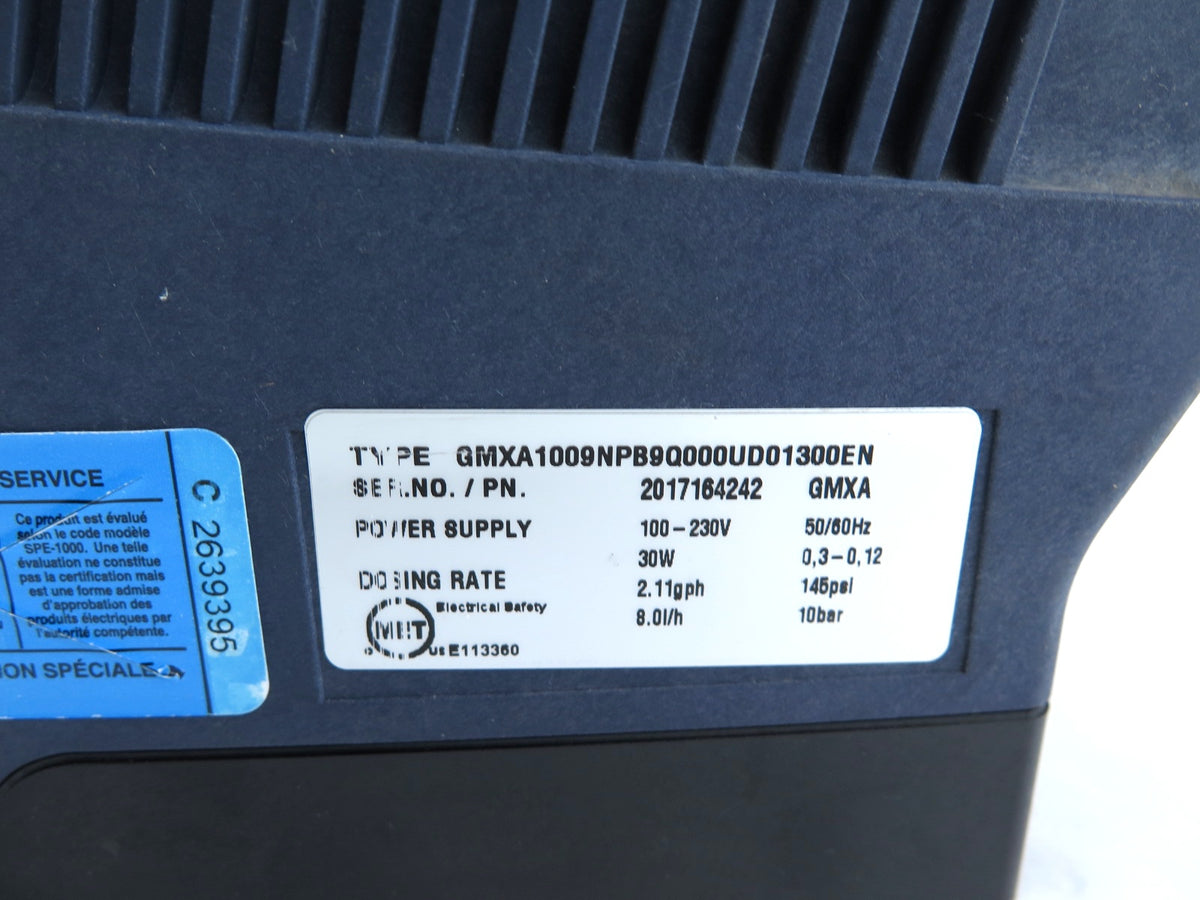 Prominent GMXA1009NPB9Q000UD01300EN Diaphragm Metering Pump Gamma/X - Advance Operations