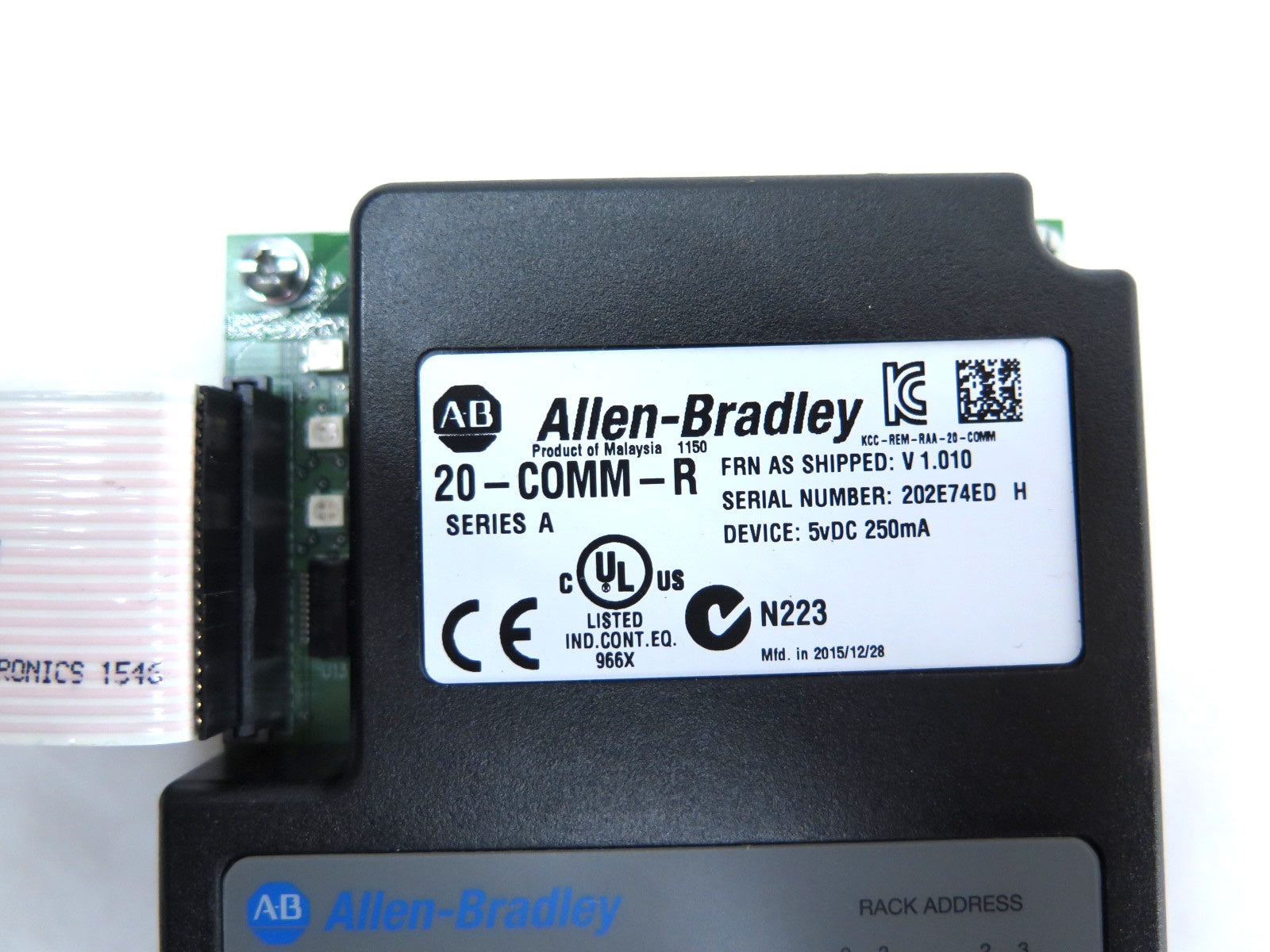 Allen-Bradley 20-COMM-R PowerFlex Remote I/O Adapter - Advance Operations