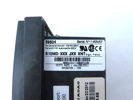 Square D SQ1S40A Sepam Series 40 Protective Relay Controller - Advance Operations