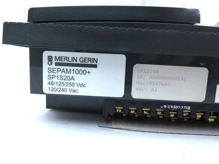 Merlin Gerin SEPAM 1000+ SP1S20A Digital Protection Relay - Advance Operations
