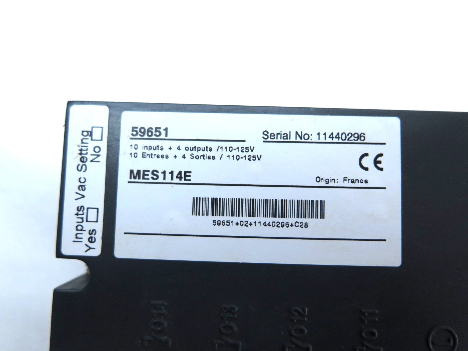 Schneider Electric Square D MES114E / 59651 10 Inputs + 4 Outputs Module - Advance Operations