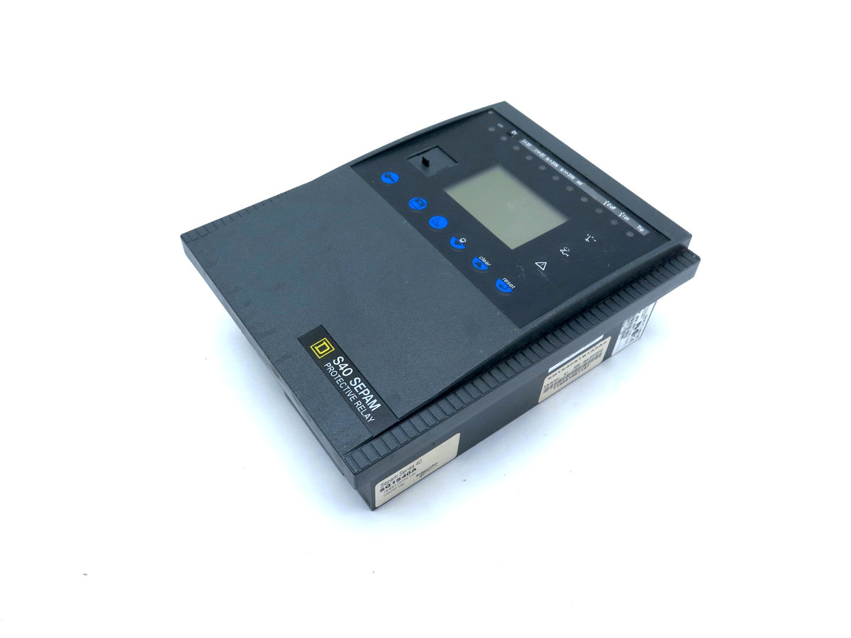 Schneider Square D SQ1S40A / 59604 Protective Relay Controller - Advance Operations