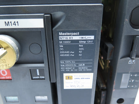 Schneider Electric / Merlin Gerin NT16H1 / NT16 H1 Masterpact Ui 1000V Breaker - Advance Operations