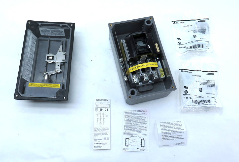 Allen-Bradley 609U-BCB Manual Starter Switch Ser.H - Advance Operations