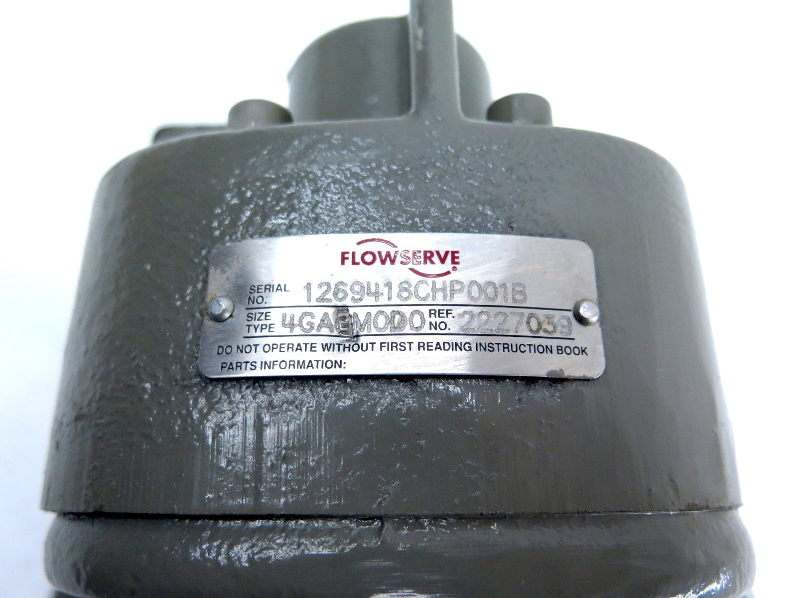 Flowserve 4GAFM0D0 Gear Pump 1200 RPM New No Box - Advance Operations