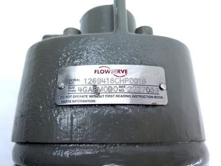 Flowserve 4GAFM0D0 Gear Pump 1200 RPM New No Box - Advance Operations