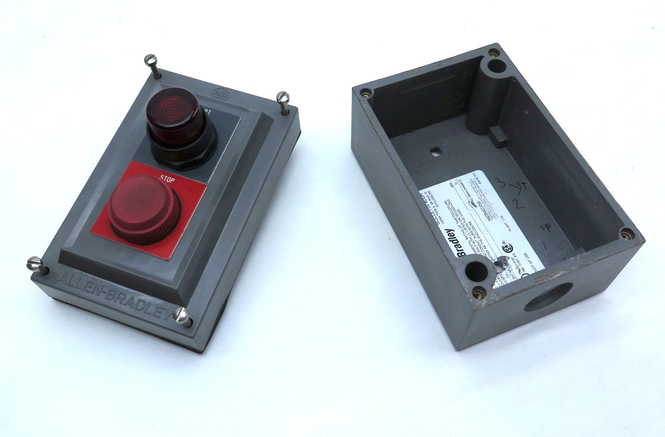 Alllen-Bradley 800H-2HA4R Push Button Enclosure - Advance Operations
