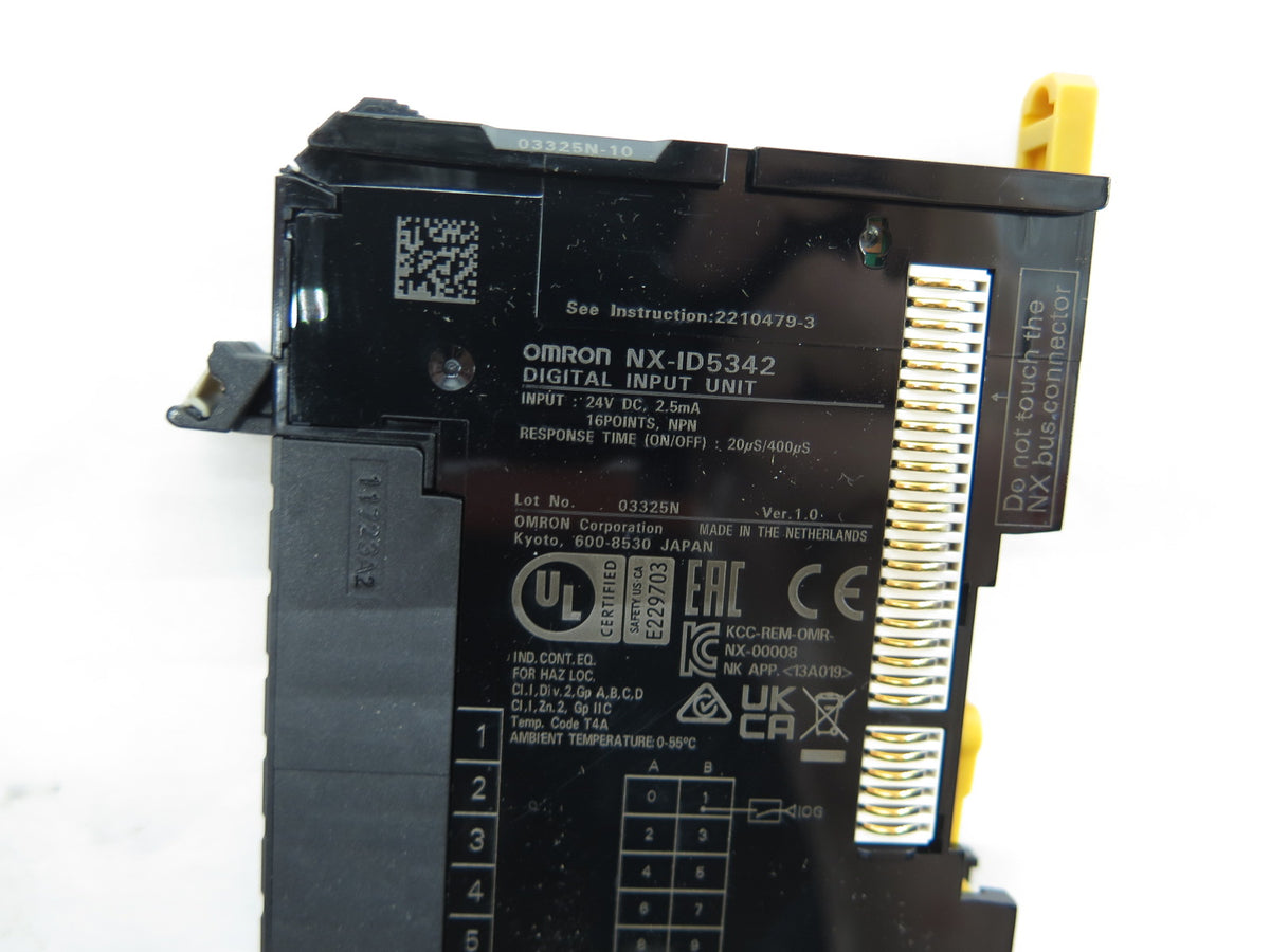 Omron NX-ID5342 Digital Output Module PLC - Advance Operations