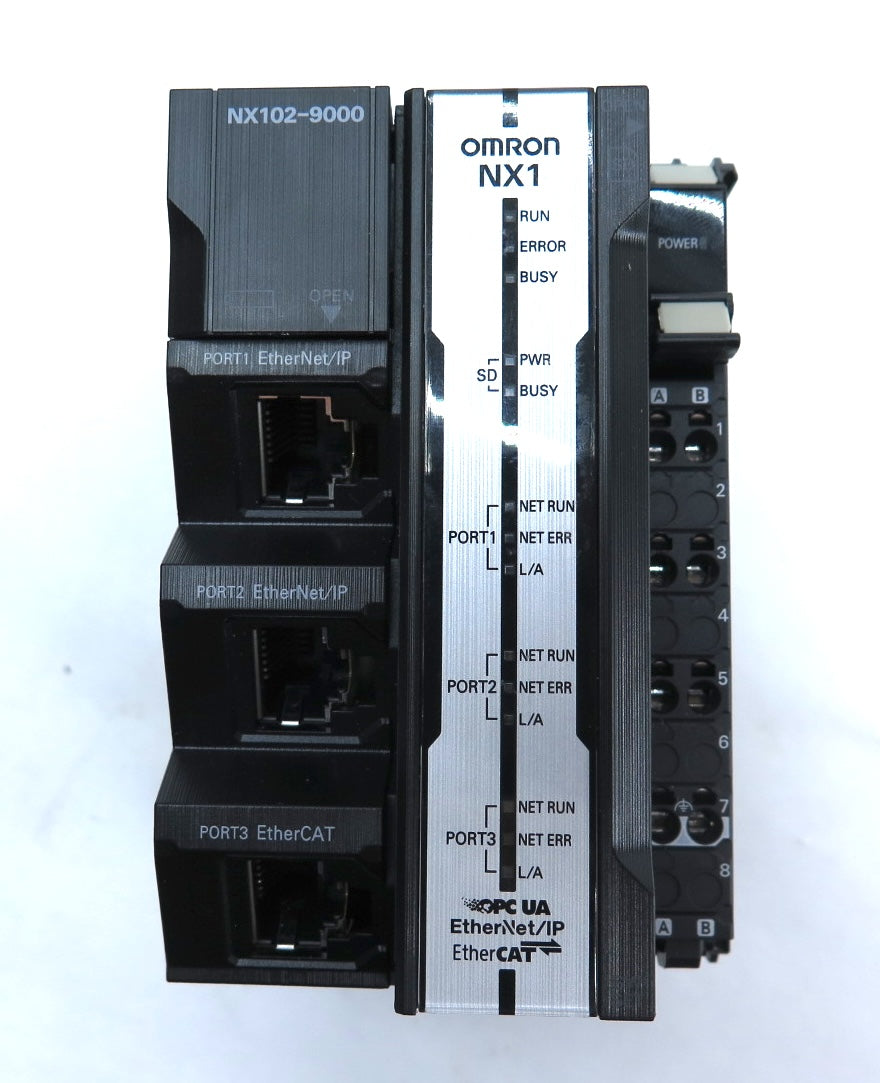 Omron NX102-9000 PLC CPU Module - Advance Operations