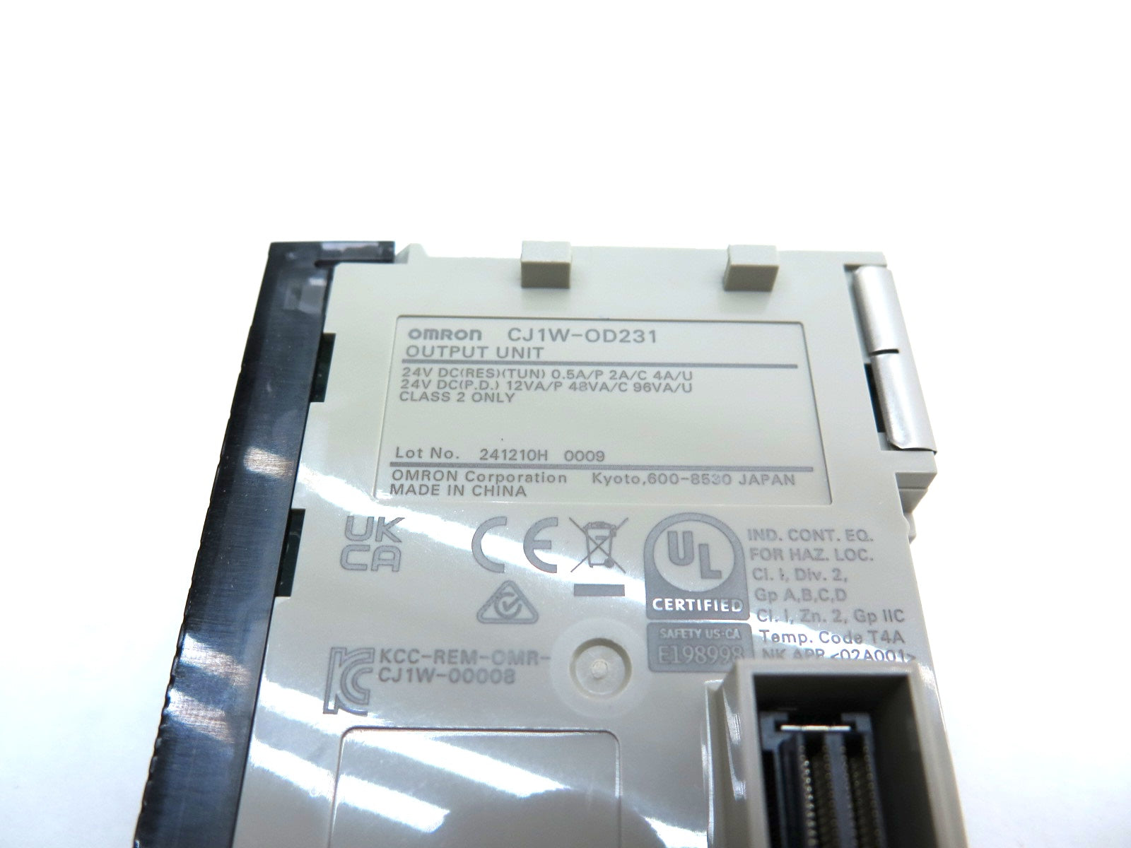 Omron CJ1W-OD231 Output Unit PLC - Advance Operations