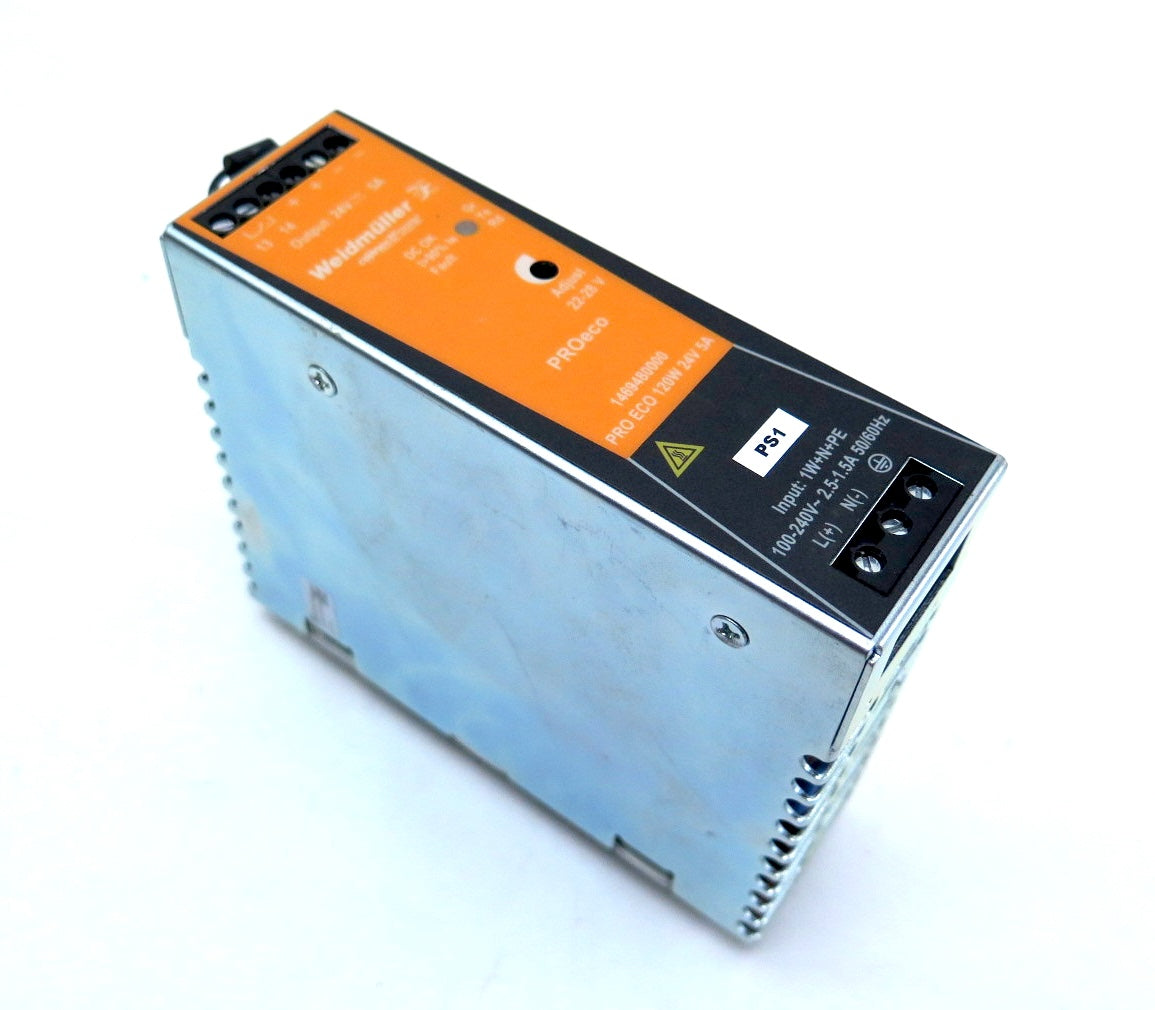 Weidmuller 1469480000 PRO ECO 120W 24V 5 A Power Supply - Advance Operations