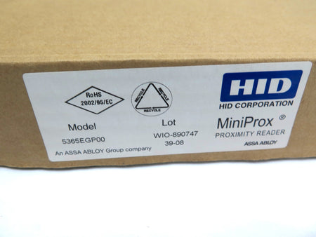 HID 5365EGP00 MiniProx Proximity Reader - Advance Operations