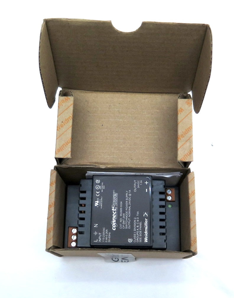 Weidmuller 992889 0024 CP-SNT Power Supply input 115-230VAC output 24VDC - Advance Operations