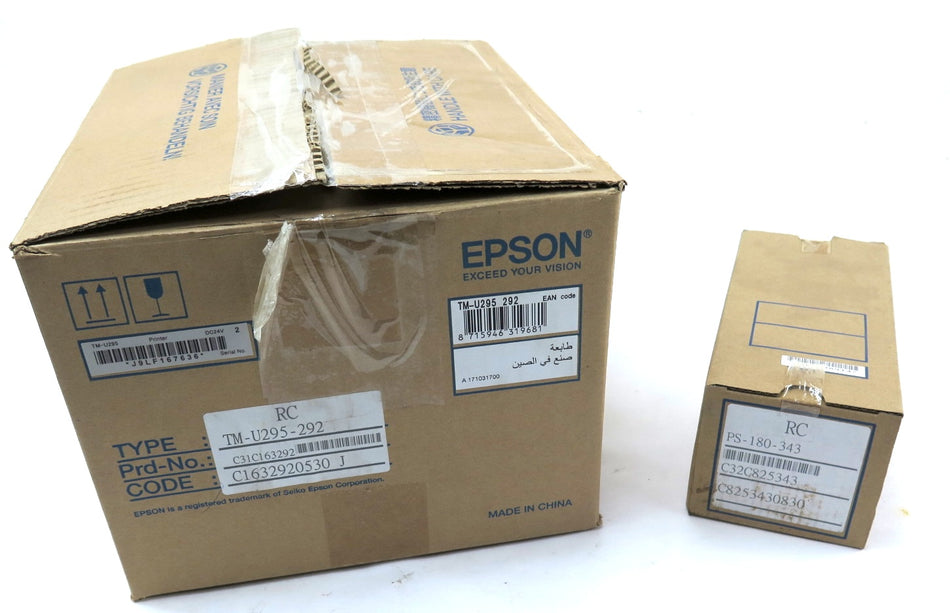 Epson TM-U295-292 Thermal Slip Printer With 240 DPI Resolution & Power Sup - Advance Operations