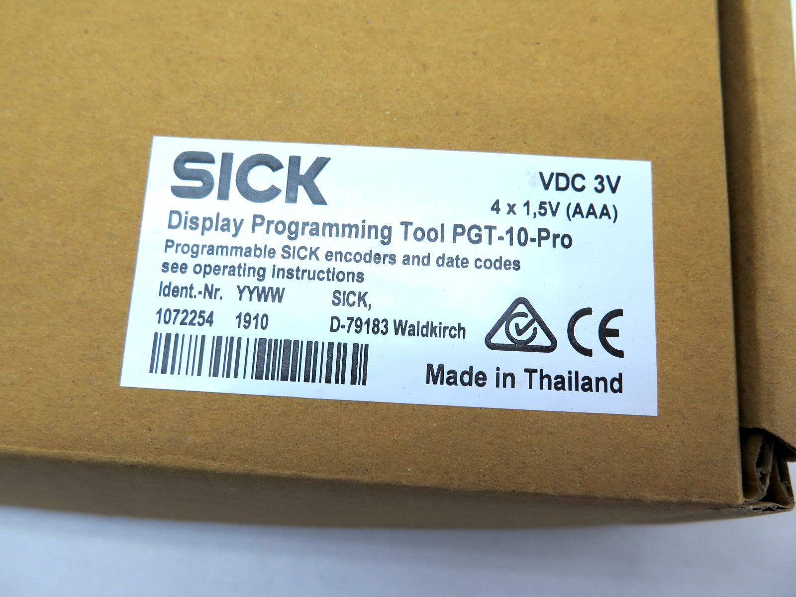 Sick PGT-10-PRO Display Programming Tool - Advance Operations