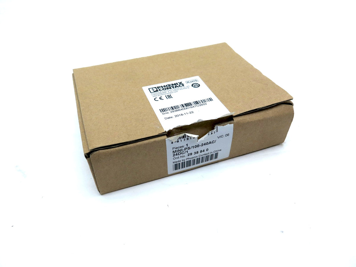 Phoenix Contact MINI-PS/100-240AC/24DC/1 Power Supply - Advance Operations