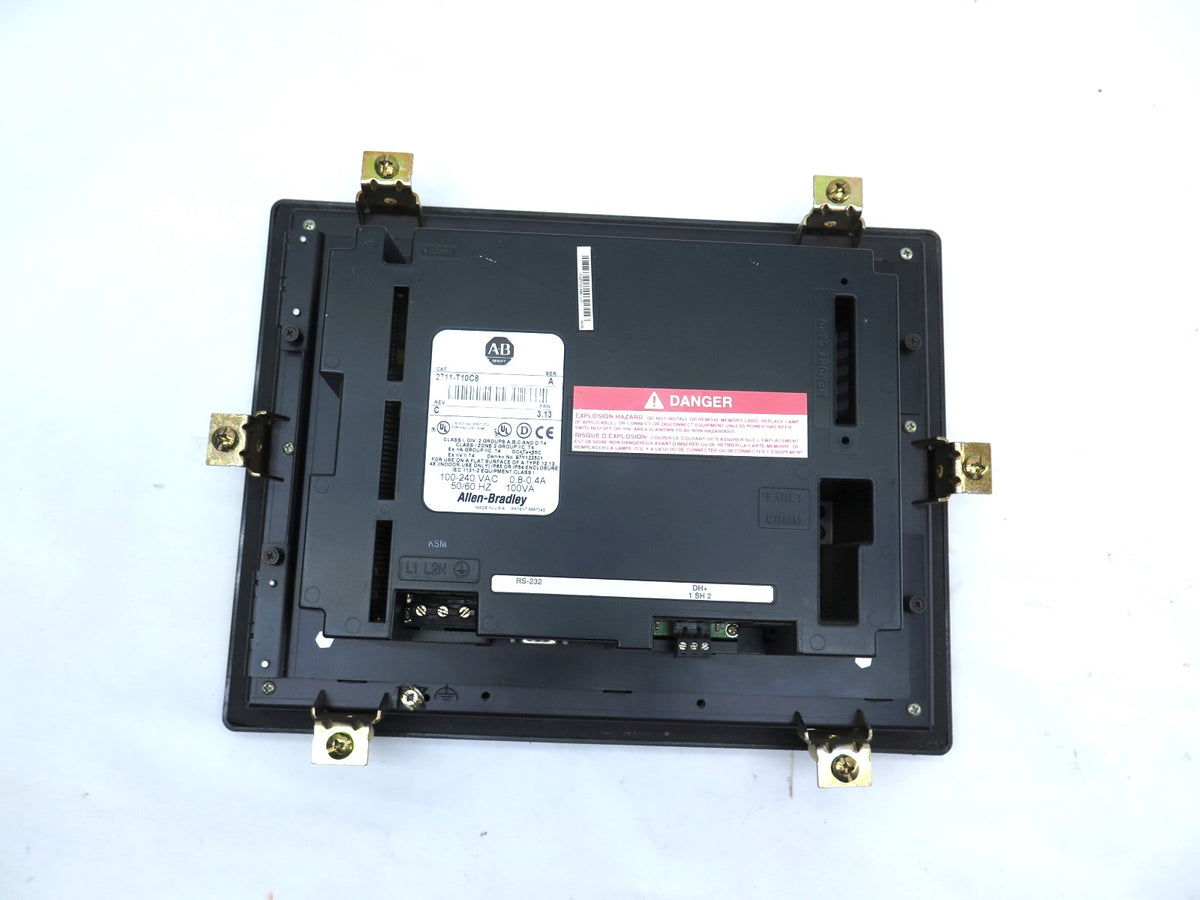 Allen-Bradley 2711-T10C8 HMI PanelView 1000 - Advance Operations