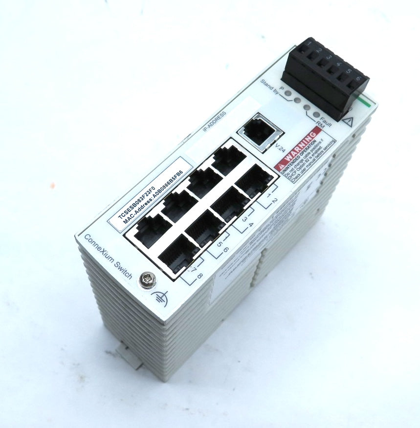 Schneider Electric TCSESB083F23F0 Modicon Connexium Switch - Advance Operations