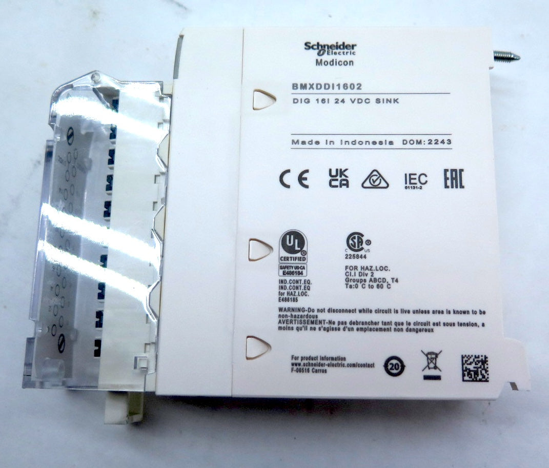 Schneider Electric BMXDDI1602 Input Module - Advance Operations