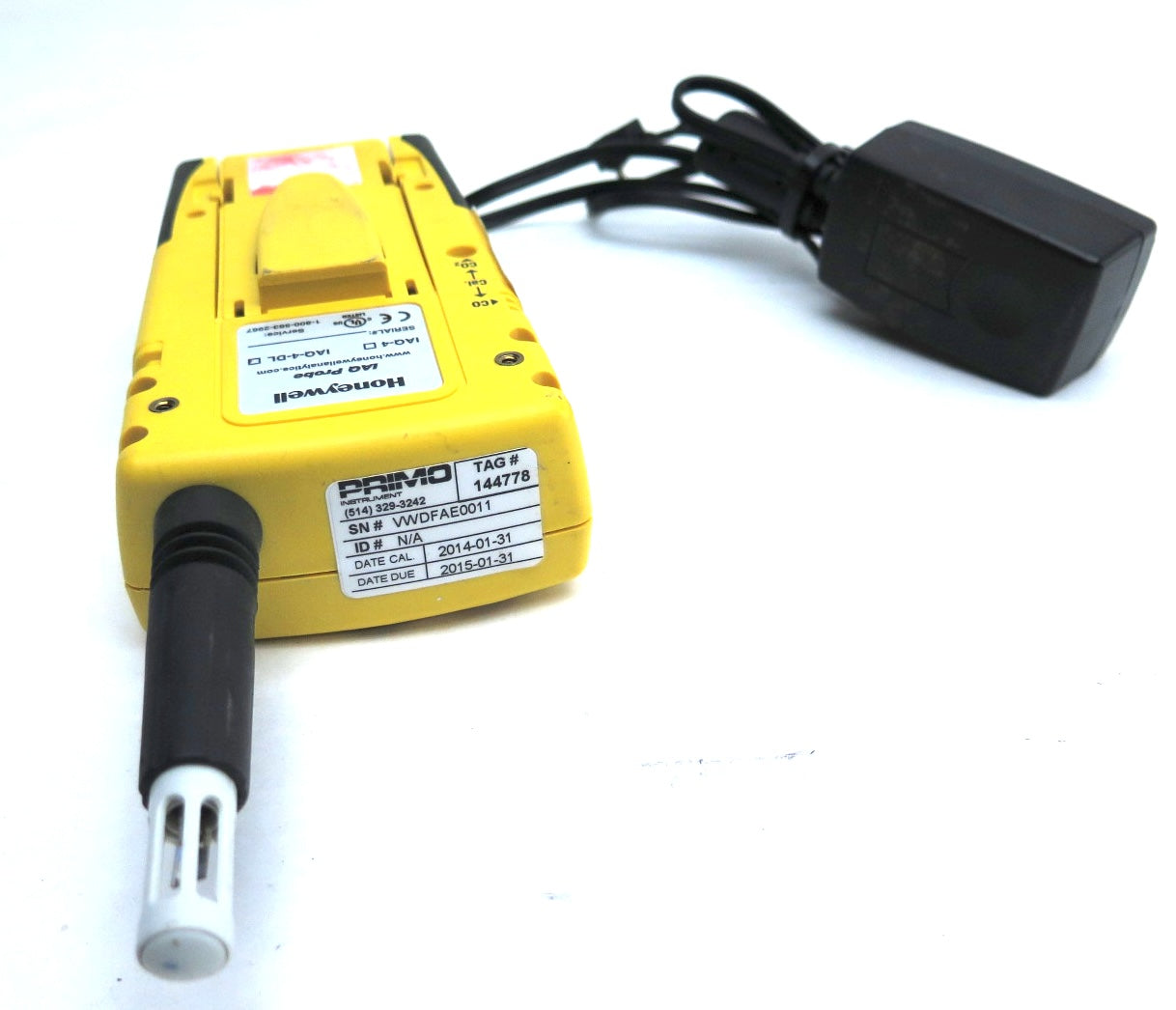 Honeywell IAQ-4-DL Probe Analytics Portable Air Quality Monitoring Tool - Advance Operations