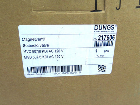 Dungs 217606 / 216 965 Solenoid Valve MagnetVentil for Natural Gas & Propane - Advance Operations