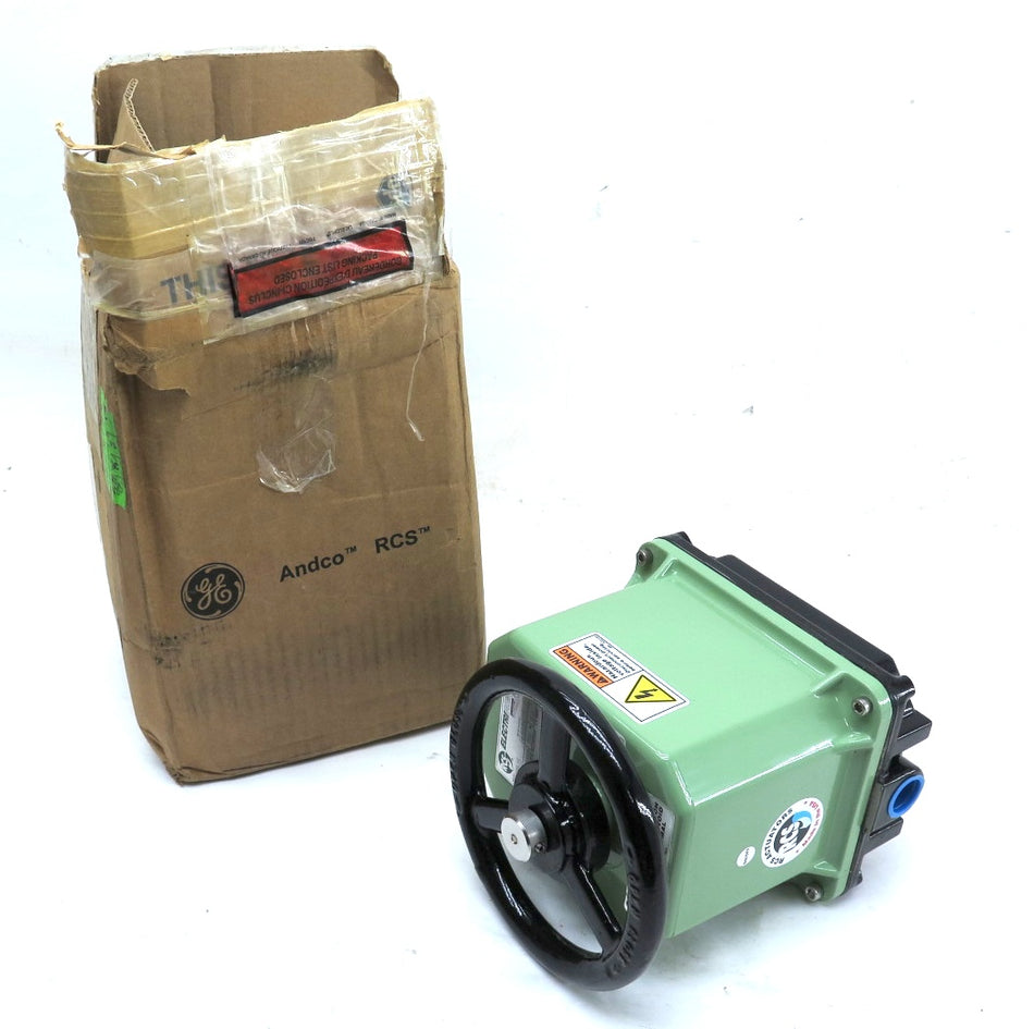 GE / Andco RCS MAR90-15 C4 Electric Actuator 115V