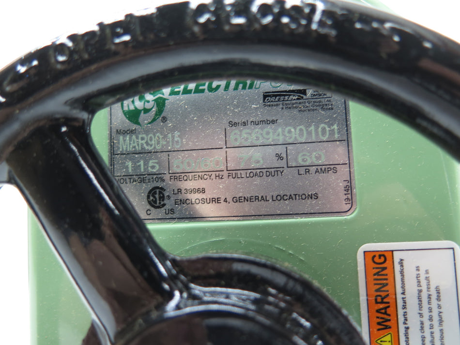 GE / Andco RCS MAR90-15 C4 Electric Actuator 115V