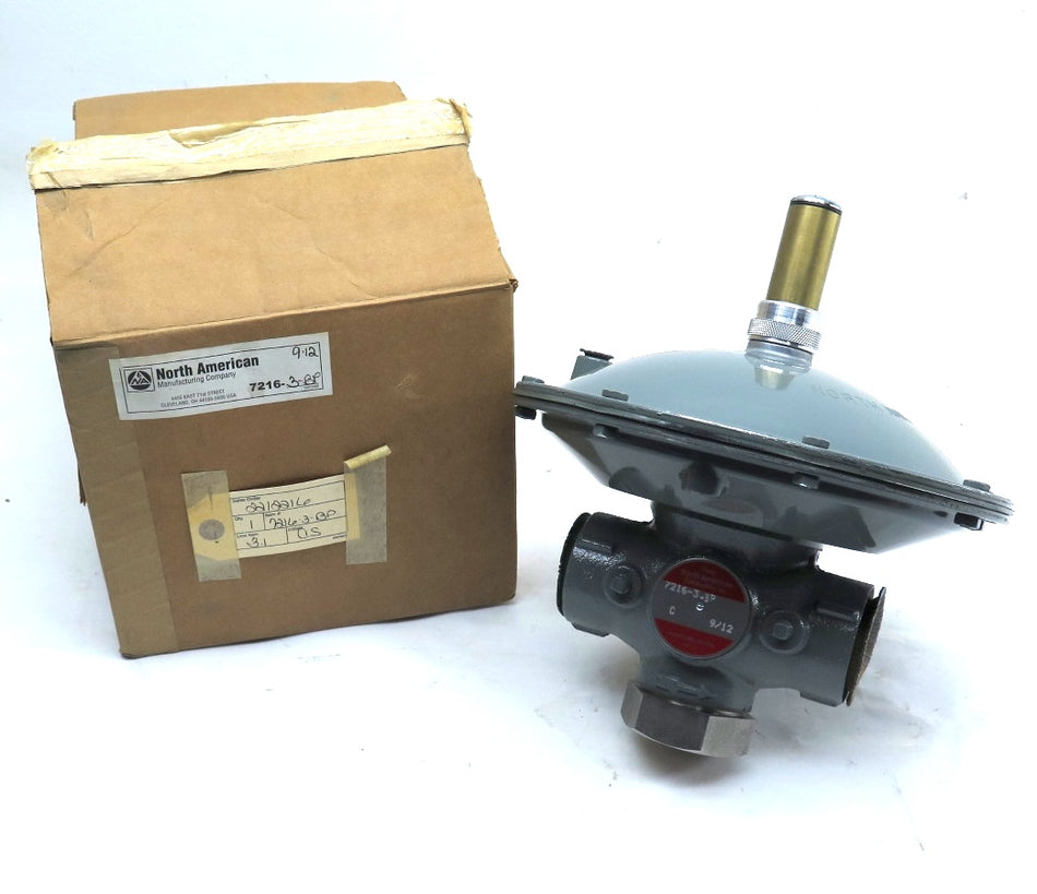 North American Co 7216-3-BP Pressure Regulator