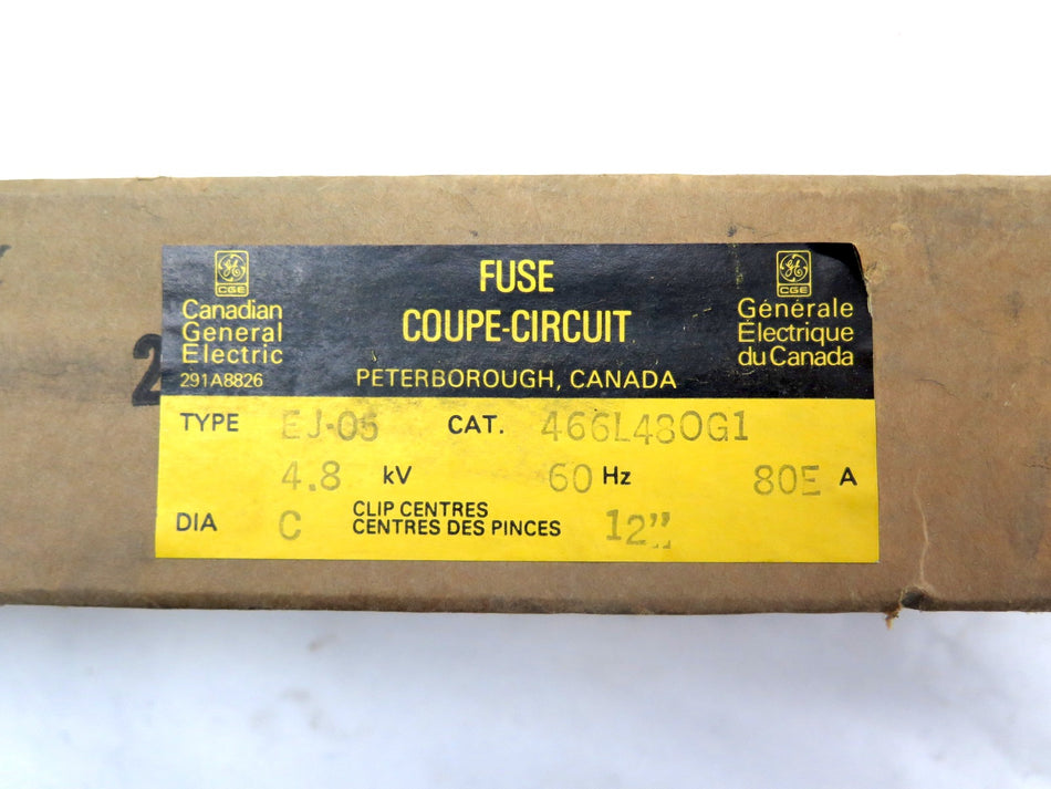 GE fuse EJ-05 / 466L480G1 4.8kV 60Hz