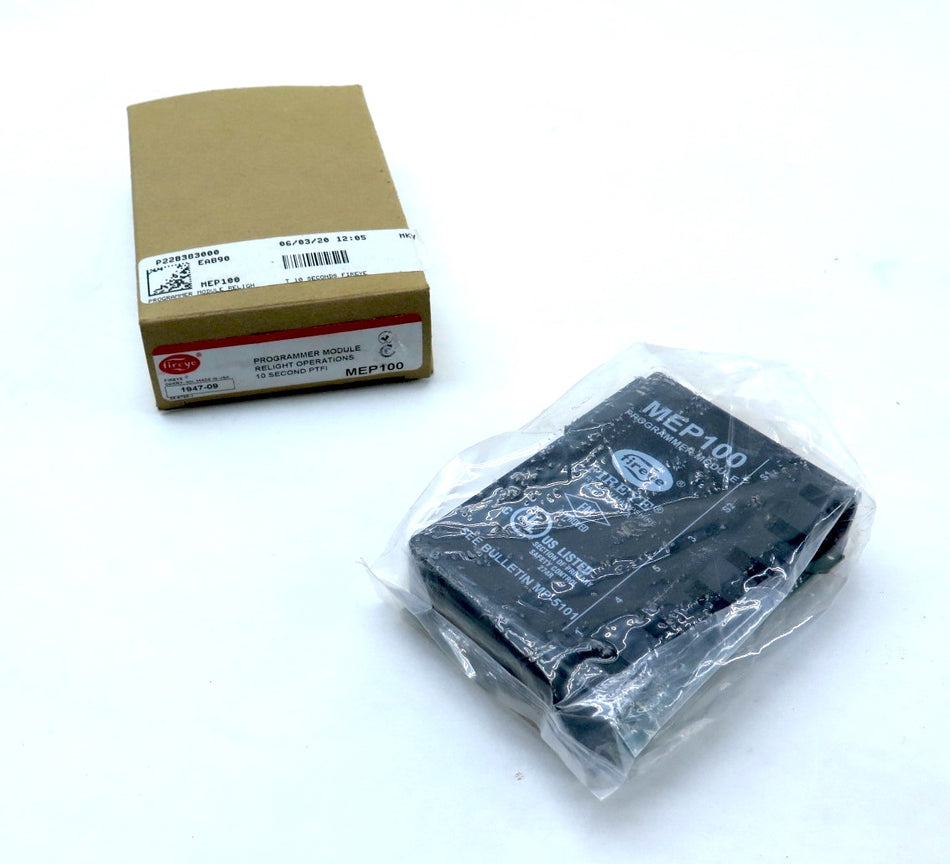 Fireye MEP100 Programmer Module Relight Operations 10 Seconds PTFI