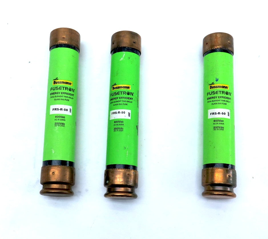 Bussmann FRS-R-40 Fusetron Fuse LOT OF 3