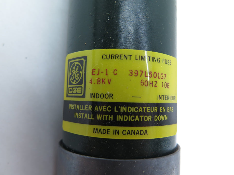 GE EJ-1 C 397L501G7 Fuse 4.8kV 60Hz