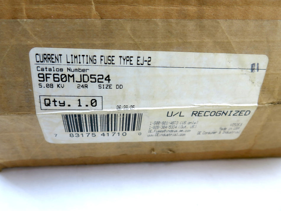 GE / Mersen 9F60MJD524 Motor Starter Fuse