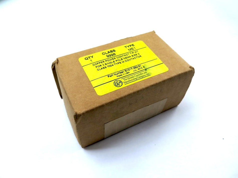 EC&M 51017-254-51 Copper Power Contact Tip Kit