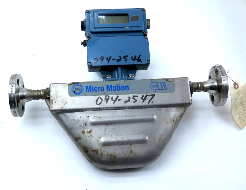 Micro Motion R050SI114C Mass Flow and Density Sensor Flowmeter