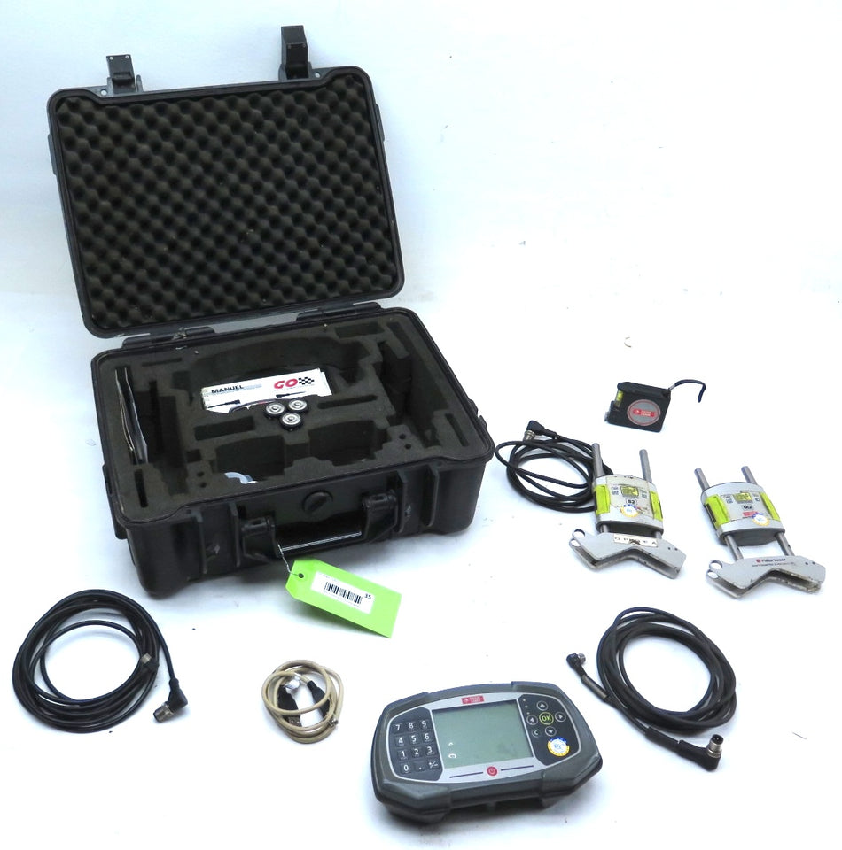 FixturLaser 1-0807 Go Pro Shaft Alignment System w/ Case Acessories