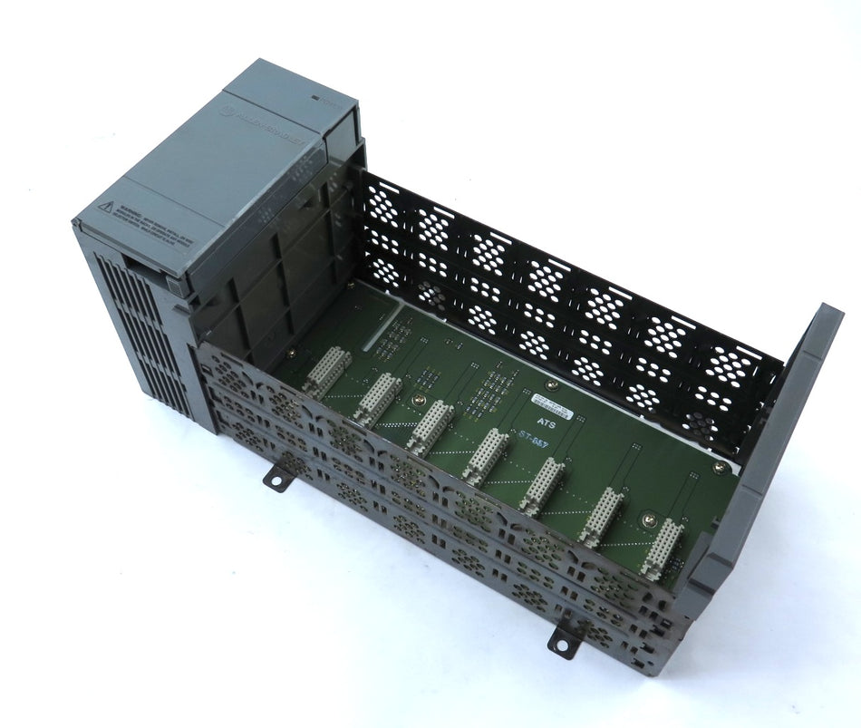 Allen-Bradley 1746-P1 Power Supply & 1746-A7 Rack SLC500