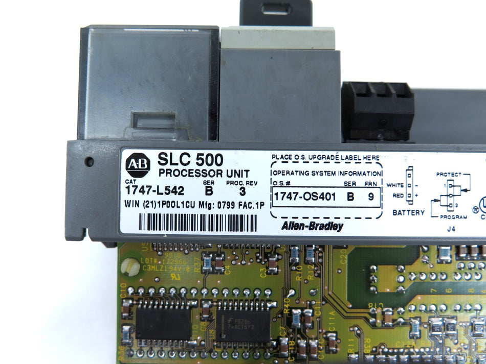 Allen-Bradley 1747-L542 Ser.B Processor Unit SLC500 PLC