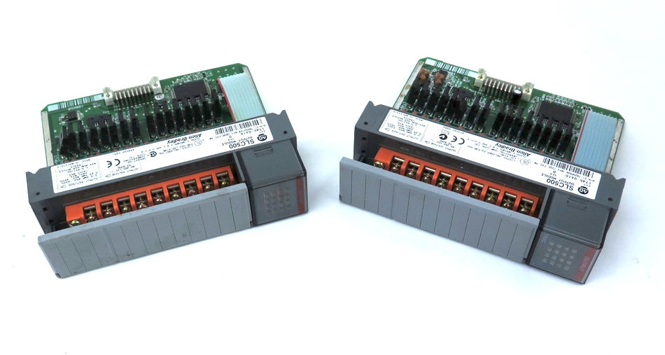 Allen-Bradley 1746-OA16 SER. D Output Module SLC500 PLC LOT OF 2