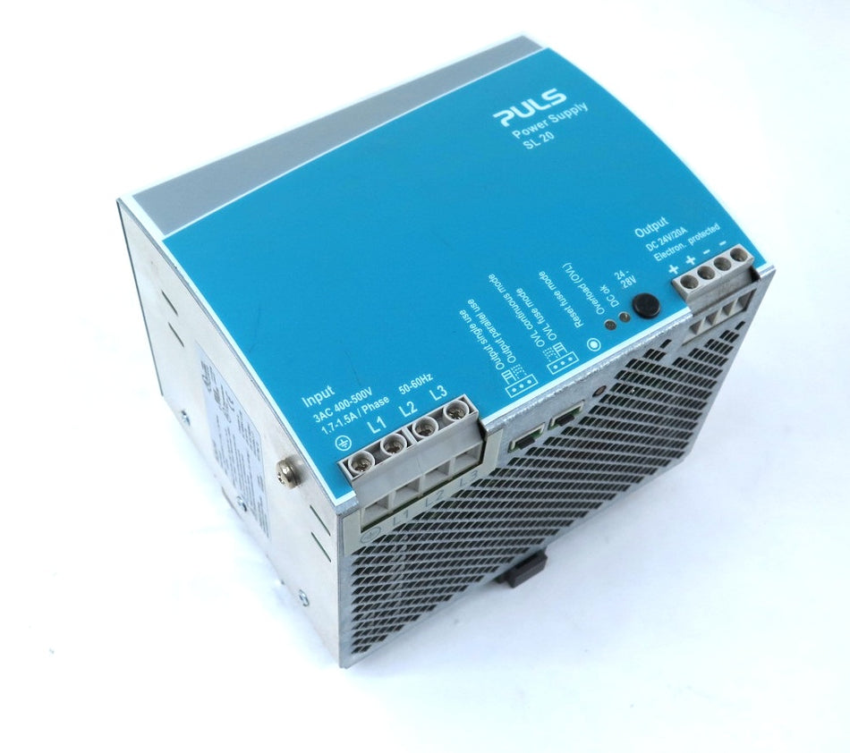 PULS SL20.310 Power Supply 3Ph 50/60Hz 400-500VAC 1.7A