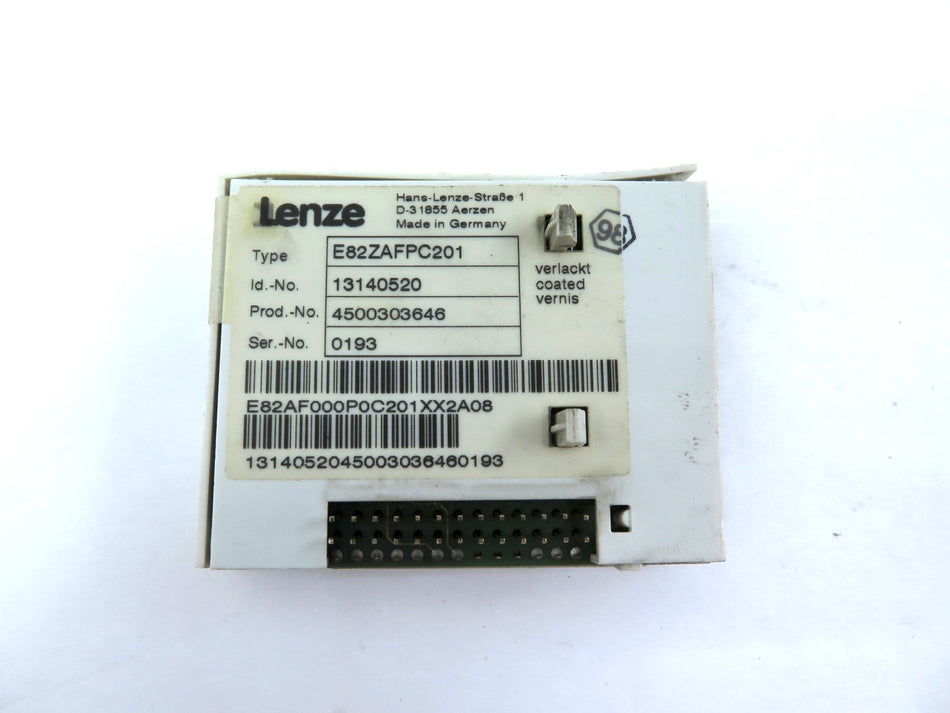 Lenze E82ZAFPC201 Inverter Interface Module BENDED PLASTIC