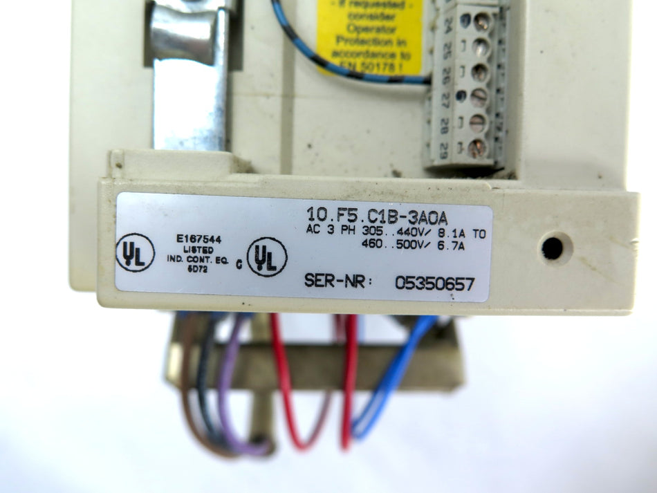 KEB 10.F5.C1B-3A0A AC Drive 4kVA